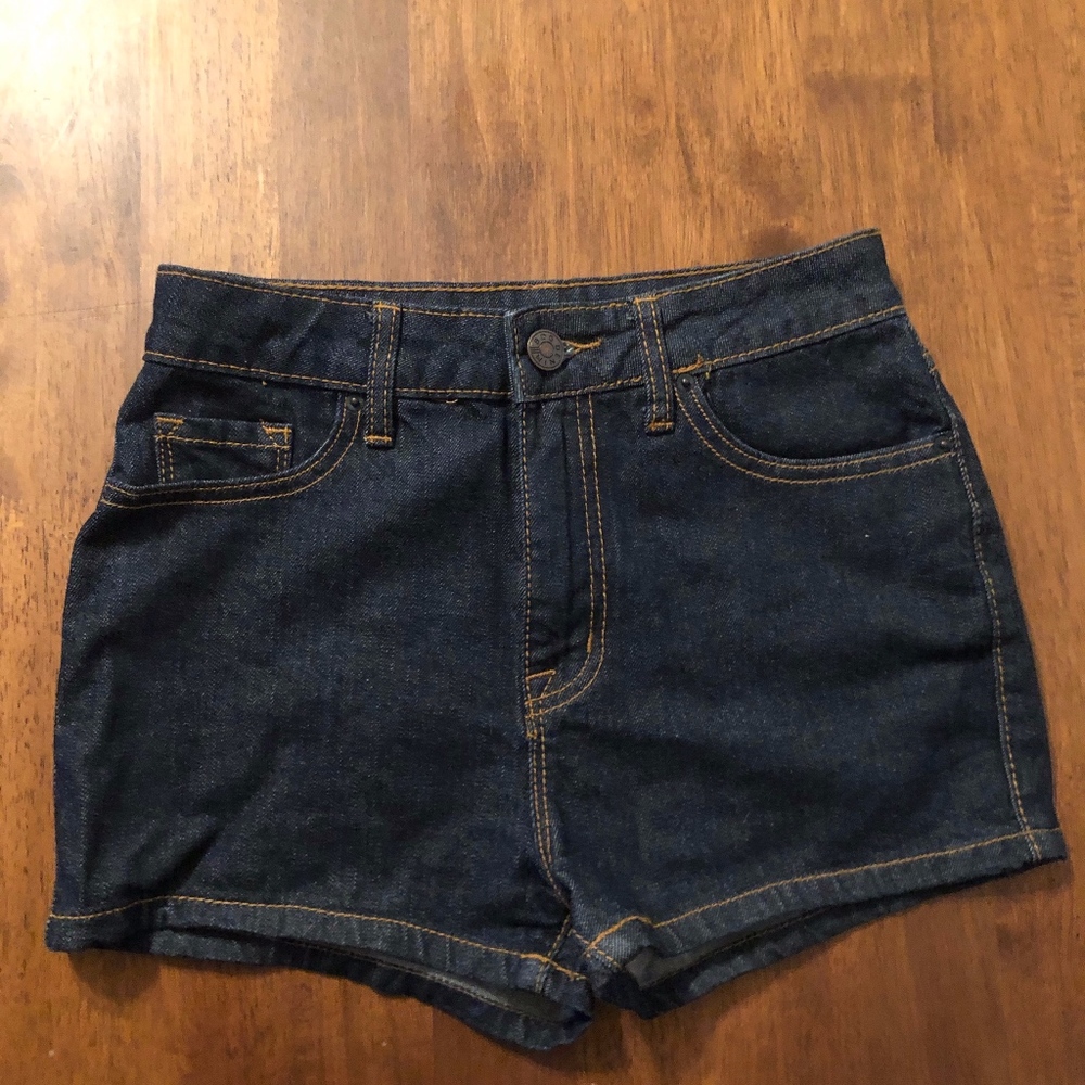 BDG UO High Rise Erin Jean Denim Shorts